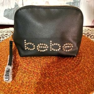 Bebe Embellished Wrislet/Makeup Bag
